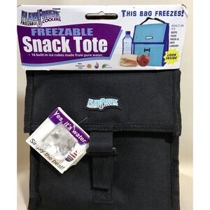 FlexiFreeze Insulated Lunch Bag Box Tote Snack Camping School Work Freezable